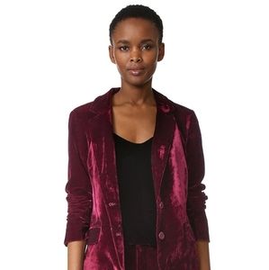 - Cupcakes and Cashmere Toby velvet blazer